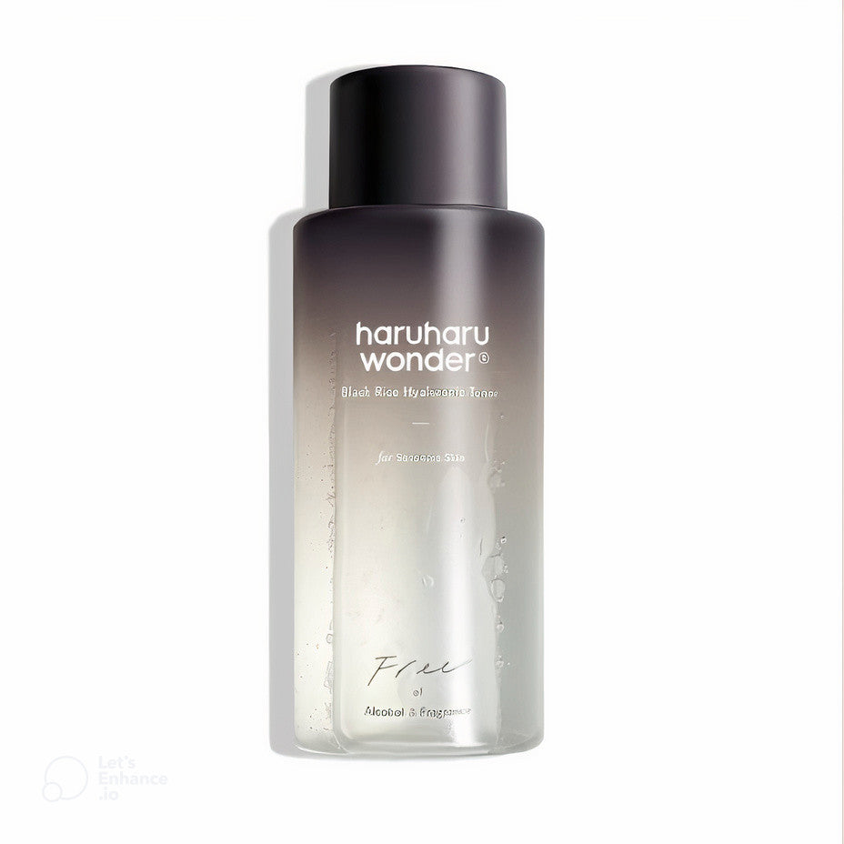 Haruharu WONDER - Black Rice Hyaluronic Toner Fragrance Free - Tonique sans alcool et sans parfum 150ml