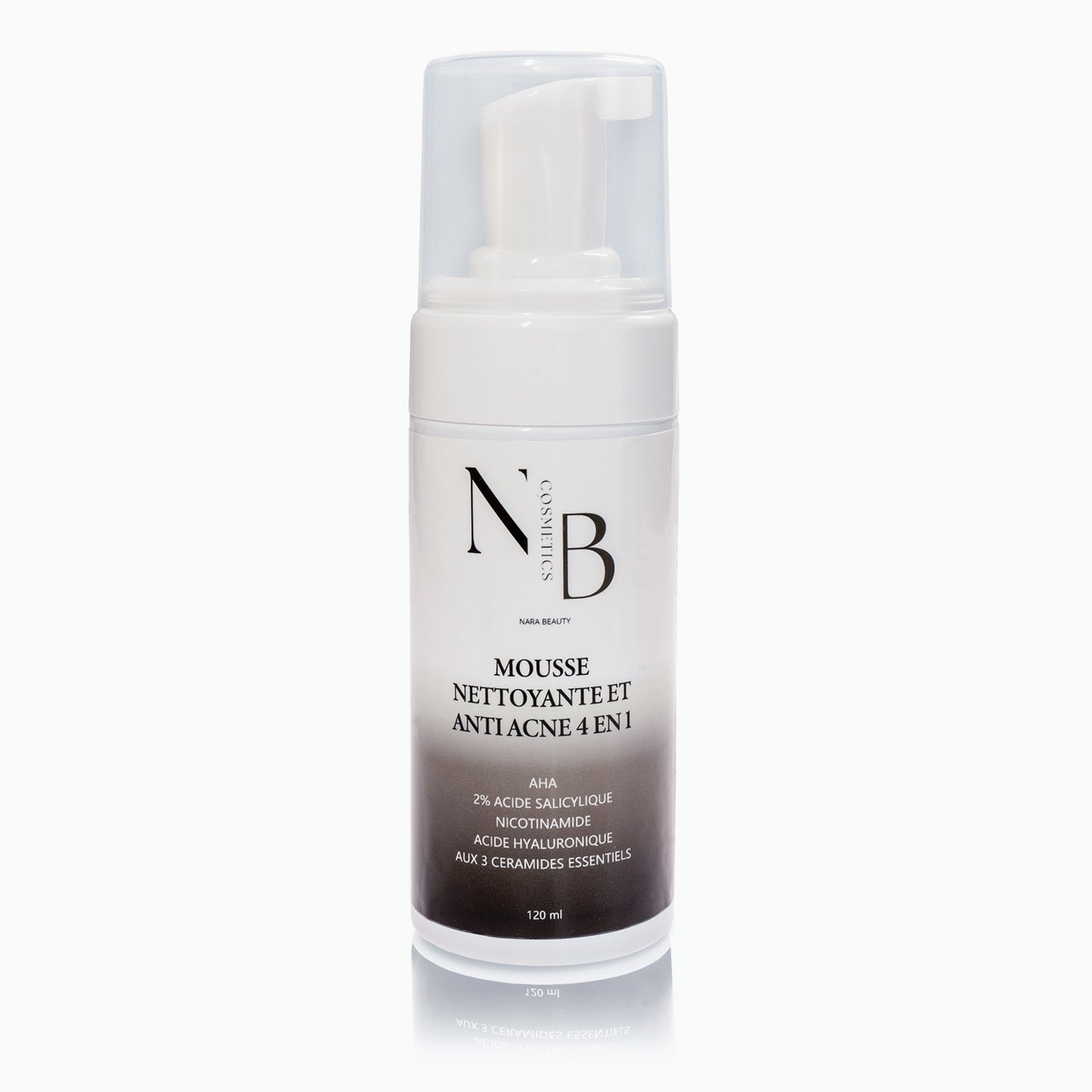 Mousse nettoyante ANTI ACNE 4 en 1