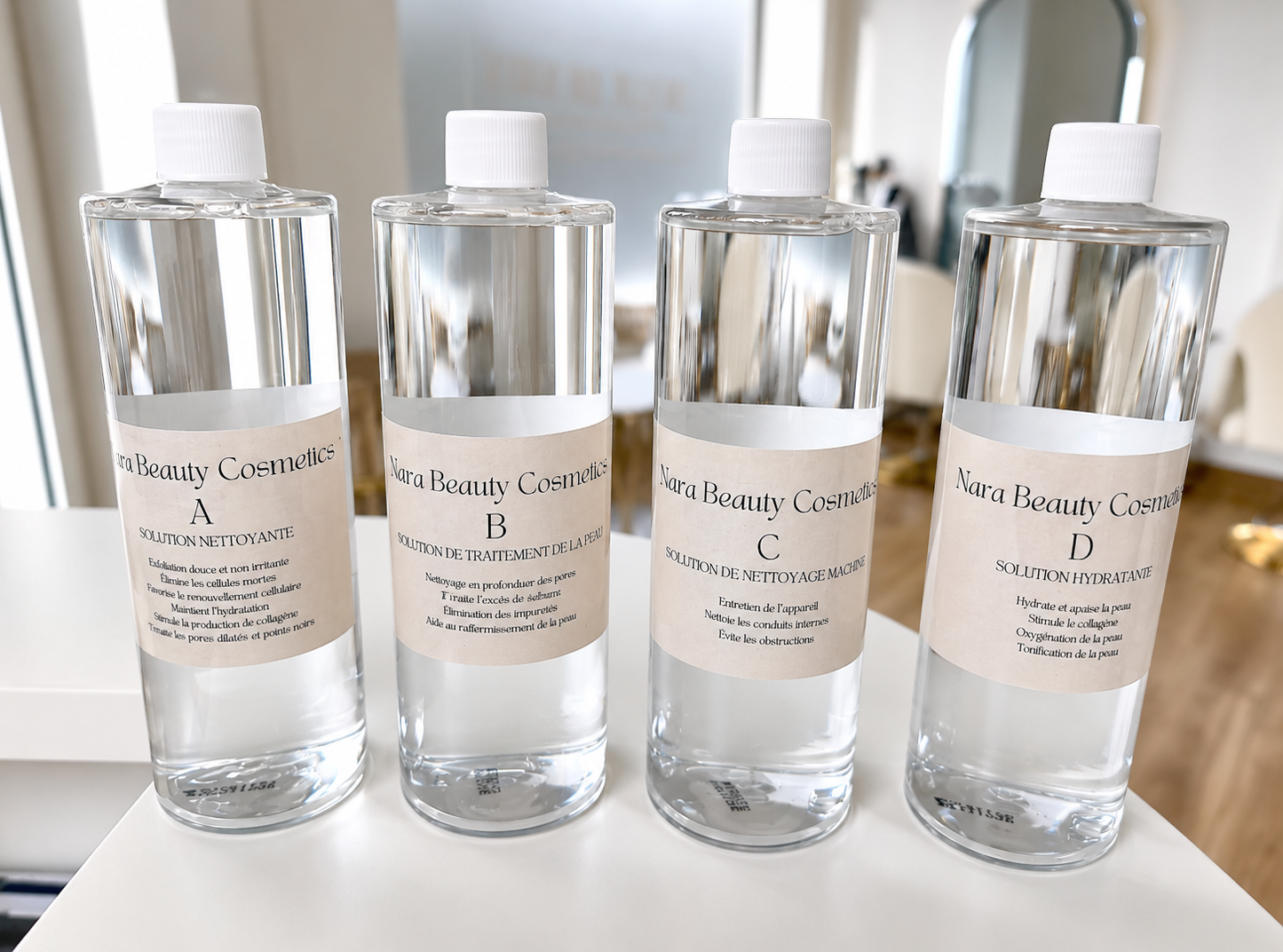 Solutions pour machine Hydra Facial