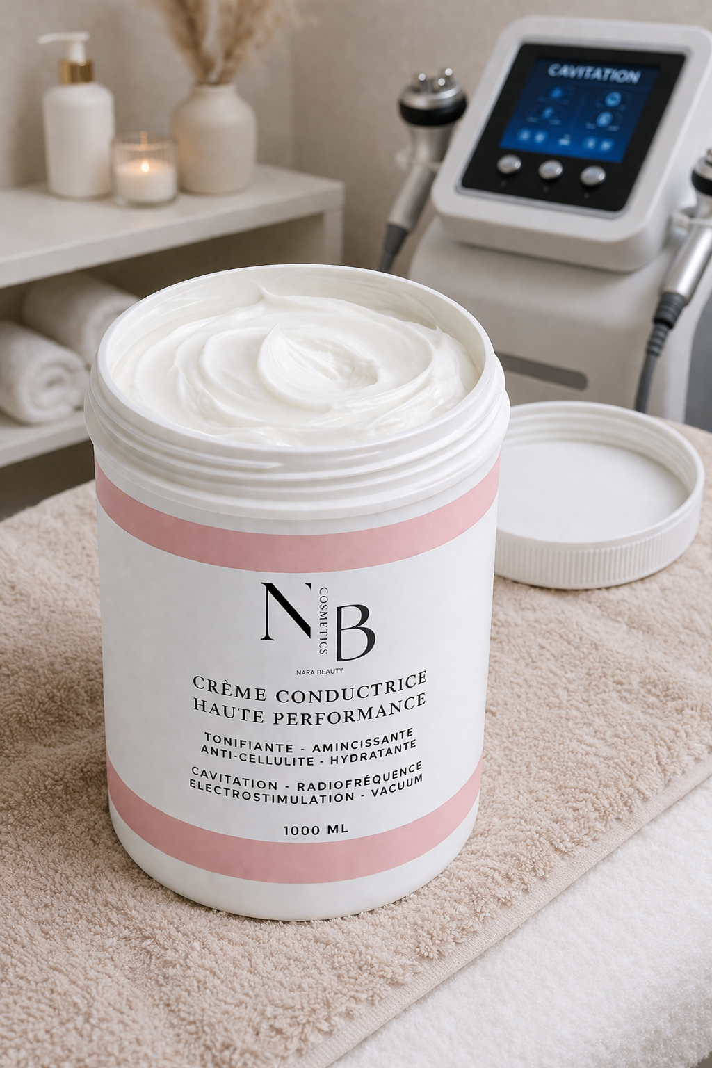 Crème conductrice amincissante