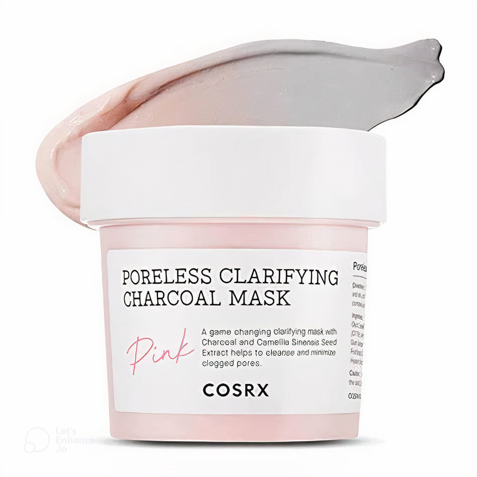 COSRX - Poreless Clarifying Charcoal Mask Pink - Masque purifiant 110gr
