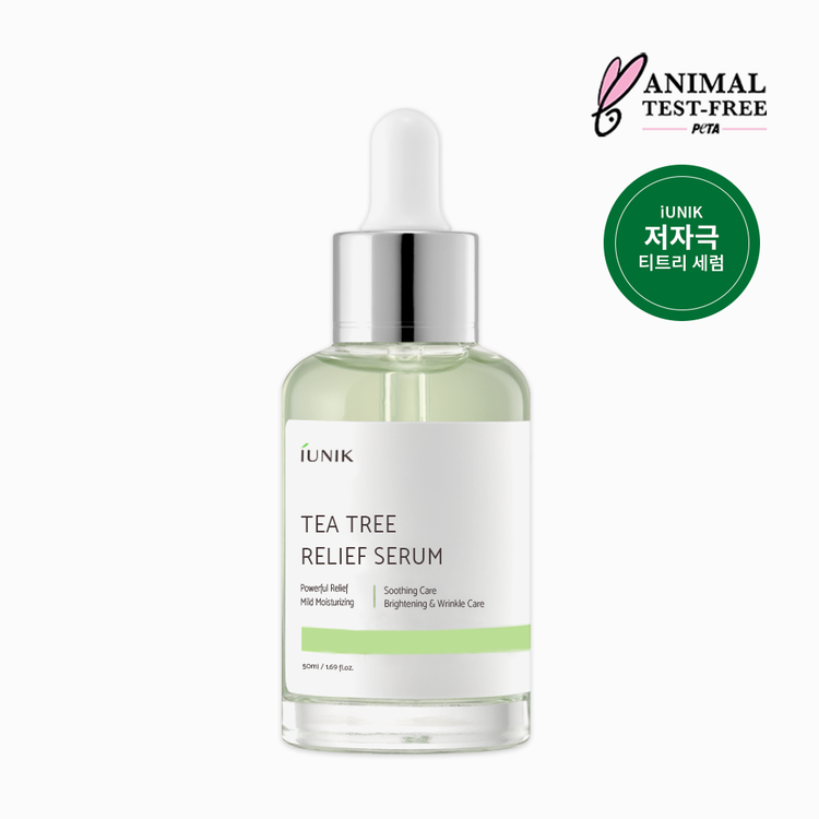 iUNIK - Tea Tree Relief Serum - Sérum apaisant 50ml