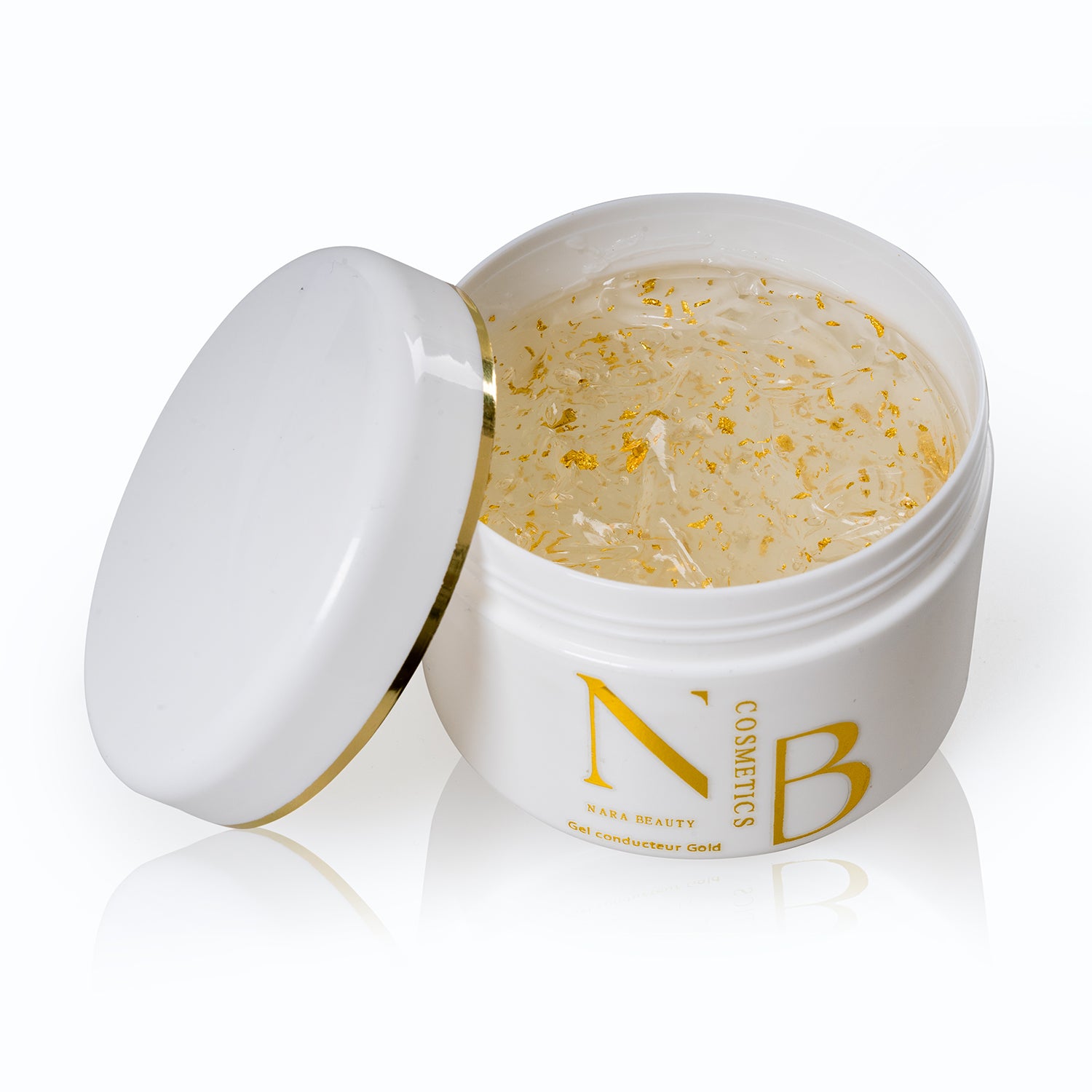 Gel conducteur visage Gold 250 ml – Nara Beauty Cosmetics